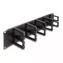 Kabelmanagement-Panel DeLOCK 19 Zoll 66917 2U schwarz mit 10 Haken