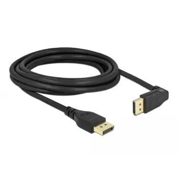 DELOCK DisplayPort-Kabel 3 m, DisplayPort auf DisplayPort, 5,7 mm Durchmesser, unterstützt bis zu 32 Audiokanäle