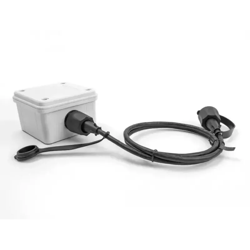 DeLOCK Netzwerkkabel RJ45-Stecker auf RJ45-Stecker Cat.6 STP 2m IP68