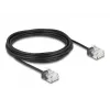 Netzwerkkabel DeLOCK RJ45 Cat.6 UTP 5m Schwarz