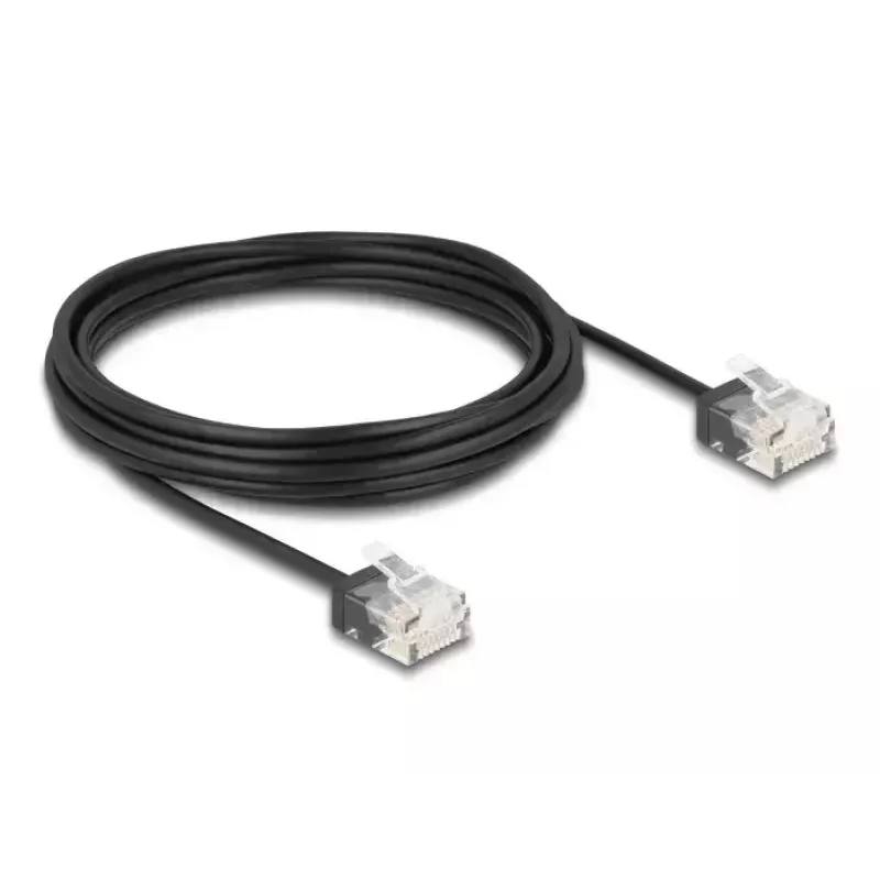 Netzwerkkabel DeLOCK RJ45 Cat.6 UTP 5m Schwarz
