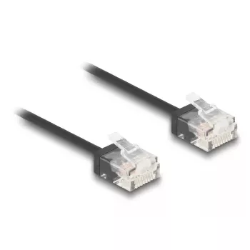 Netzwerkkabel DeLOCK RJ45 Cat.6 UTP 5m Schwarz