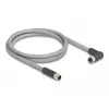 DeLOCK Sensor-/Aktor-Kabel 3 m RST M12 Grau 80544