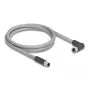 DeLOCK Sensor-/Aktor-Kabel 3 m RST M12 Grau 80544