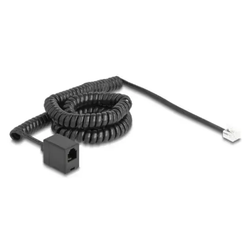 Telefonkabel DeLOCK 90233 5 m Schwarz RJ-11