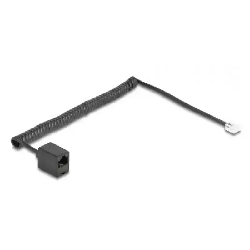 DeLOCK Telefonkabel 2 m Schwarz RJ-11 RJ-45 88721