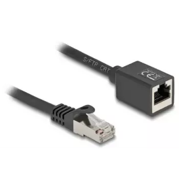 Netzwerkkabel DeLOCK 90318 RJ-45 Cat6a 5 m Schwarz