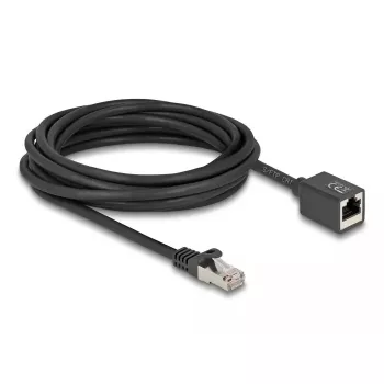 Netzwerkkabel DeLOCK 90318 RJ-45 Cat6a 5 m Schwarz