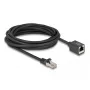 Netzwerkkabel DeLOCK 90318 RJ-45 Cat6a 5 m Schwarz