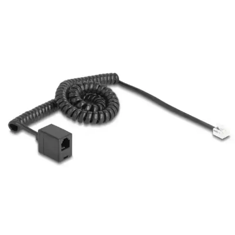 Telefonkabel DeLOCK 90232 3 m Schwarz RJ-11