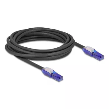 Netzwerkkabel DeLOCK 80929 RJ-45 Cat6 5m Schwarz Violett