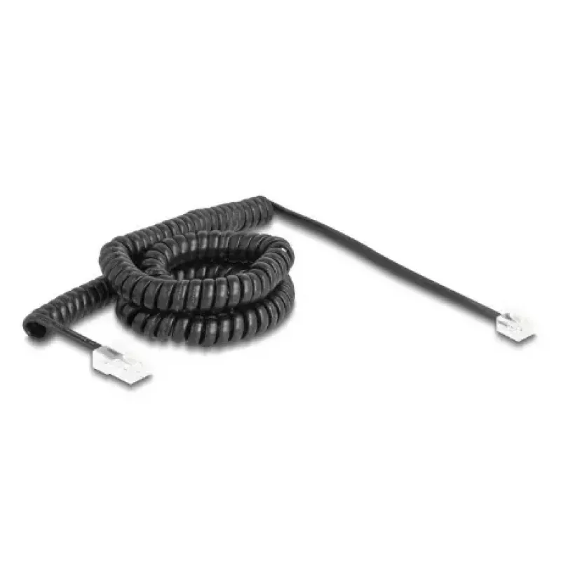 DeLOCK Telefonkabel 5 m Schwarz 88481 RJ-11 RJ-45