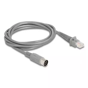 Netzwerkkabel DeLOCK 90167 RJ-50 8-polige Anschlussklemme 2 m Grau