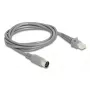 Netzwerkkabel DeLOCK 90167 RJ-50 8-polige Anschlussklemme 2 m Grau