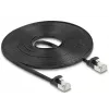 Netzwerkkabel DeLOCK 81168 RJ-45 Cat6a 7,5 m Schwarz