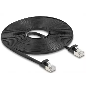 Netzwerkkabel DeLOCK 81168 RJ-45 Cat6a 7,5 m Schwarz