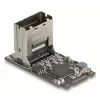 DELOCK interne M.2 auf Mini-SAS Adapterkarte 64260, M.2-Host, Mini-SAS-Ausgang, JMicron JMB585, schwarz, LED