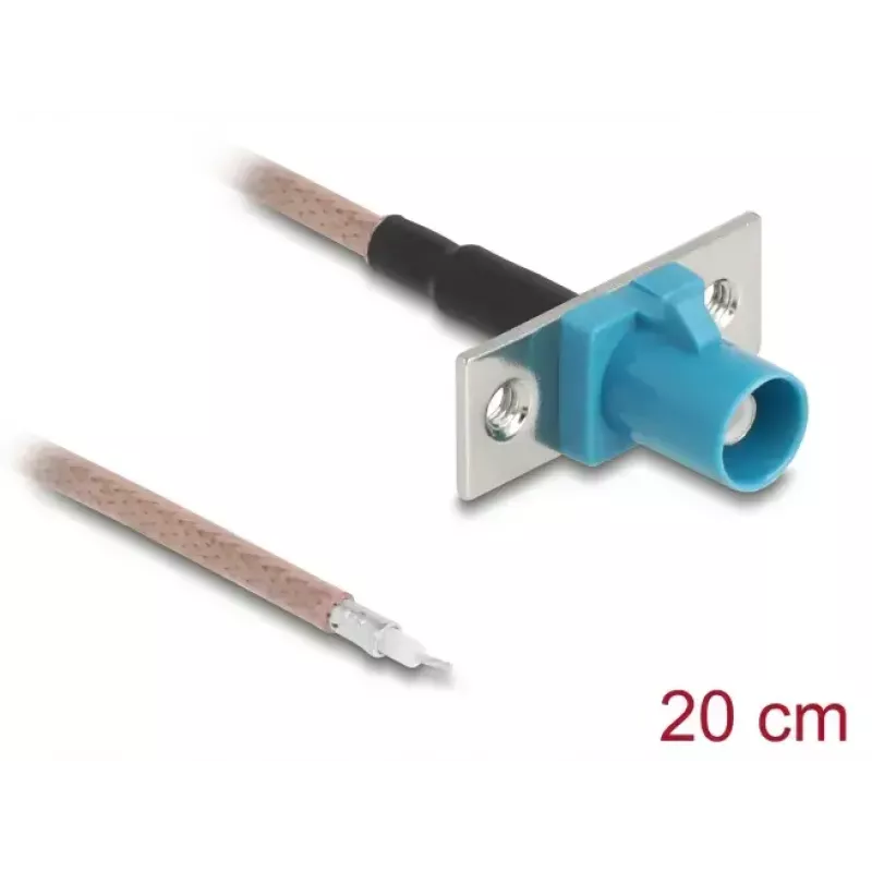 Koaxialkabel DELOCK 90726 RG-316/U 0,2 m mit FAKRA-Z-Stecker