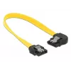 SATA-Kabel DeLOCK 83958 0,2m SATA 7-Pin Schwarz Gelb