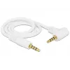 Audiokabel DeLOCK 84736 0,5 m 3,5 mm Weiß