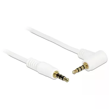 Audiokabel DeLOCK 84736 0,5 m 3,5 mm Weiß