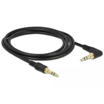 Audiokabel 3,5 mm DeLOCK 85568 2 m Schwarz