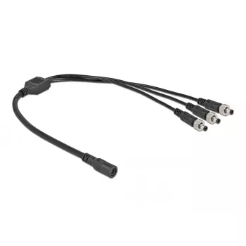 DC-Splitterkabel DeLOCK 86572 5,5 x 2,1 mm 1 x Buchse auf 3 x Stecker
