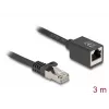 Netzwerkkabel DeLOCK 90317 RJ-45 Cat6a 3 m Schwarz