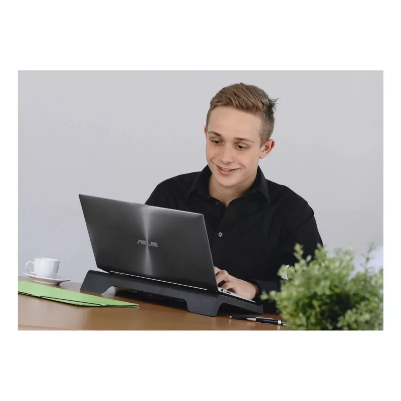 Hama Schwarzes Laptop-Kühlpad 39,6 cm (15,6 Zoll)
