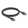DeLOCK RJ45 Netzwerkkabel Cat.8.1 S/FTP 1 m bis zu 40 Gbit/s schwarz