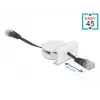 Netzwerk-Einziehkabel DeLOCK Easy 45 Modul RJ45 Cat.5e schwarz