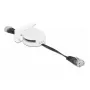 Netzwerk-Einziehkabel DeLOCK Easy 45 Modul RJ45 Cat.5e schwarz
