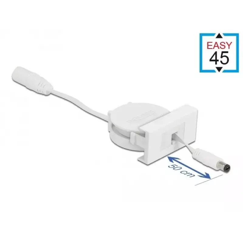 Einziehbares Stromkabel DeLOCK Easy 45 Modul 81377
