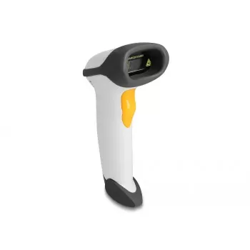 DeLOCK USB Barcode Scanner 1D Laser Hellgrau Handheld Kabelgebunden RJ-50