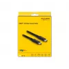 DeLOCK USB4 40 Gbit/s Koaxialkabel 1,2 m USB PD 3.1 240 W