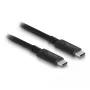 DeLOCK USB4 40 Gbit/s Koaxialkabel 1,2 m USB PD 3.1 240 W