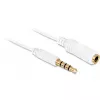 Audiokabel DeLOCK 84717 0,5 m 3,5 mm Weiß