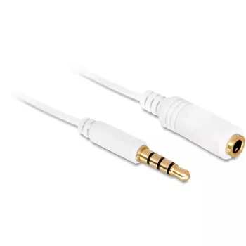 Audiokabel DeLOCK 84717 0,5 m 3,5 mm Weiß