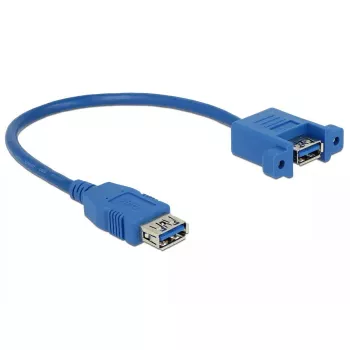 USB-Kabel DeLOCK 0,25 m 2x USB 3.0-A