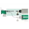 Kabel DeLOCK 0,75 m SFF-8643/U.2 SFF-8639+SATA