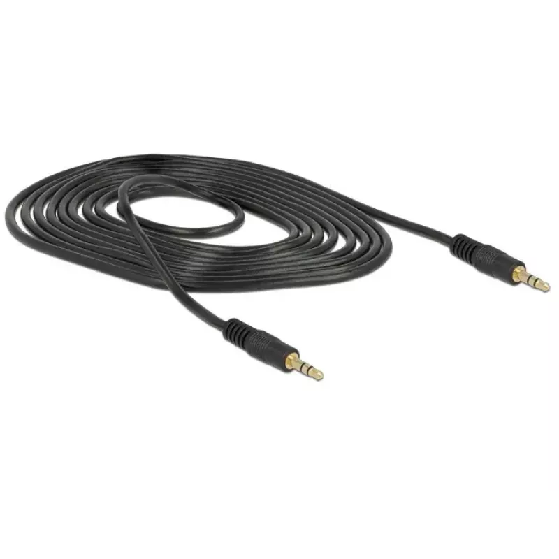 Audiokabel 3,5 mm DeLOCK 83746 2 m Schwarz