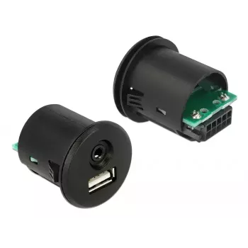 USB-Kabel DeLOCK 85718 1,5 m USB A Schwarz