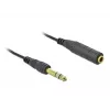 Audiokabel DeLOCK 85938 2m 6,35mm Schwarz
