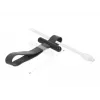 Kabelbinder DeLOCK 18337 Gummi Schwarz