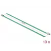 Kabelbinder DeLOCK 18801 Edelstahl Grün 200 mm 10 Stück