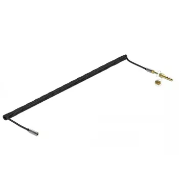 Audio-Verlängerungskabel DELOCK 85834 — 3,5 mm Stecker auf 3,5 mm Buchse, vergoldete Kontakte, 5 m, schwarz