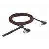 USB 2.0 Kabel DeLOCK EASY-USB Typ-A Stecker auf Typ-C Stecker abgewinkelt 2m schwarz
