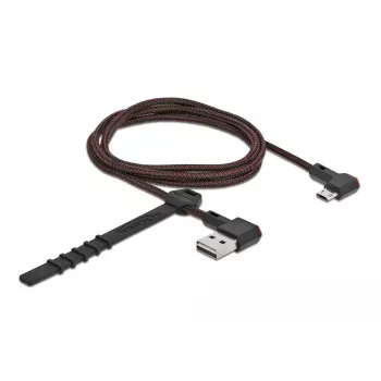 DeLOCK EASY-USB 2.0 Kabel Typ-A auf Micro-B Stecker 1m Schwarz