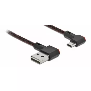 DeLOCK EASY-USB 2.0 Kabel Typ-A auf Micro-B Stecker 1m Schwarz