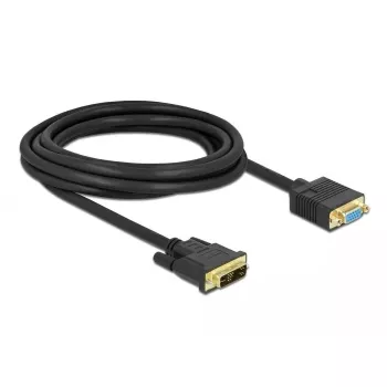 DVI-zu-VGA-Kabel DeLOCK 86754 3m